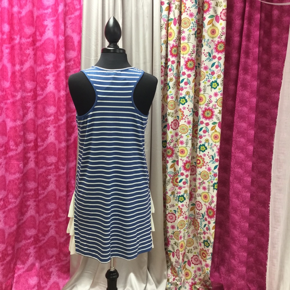 Stripes & Ruffles Dress - Picture 2 of 2
